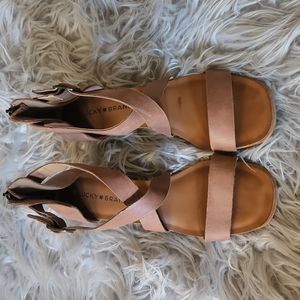 Lucky Brand Sandles Size 8